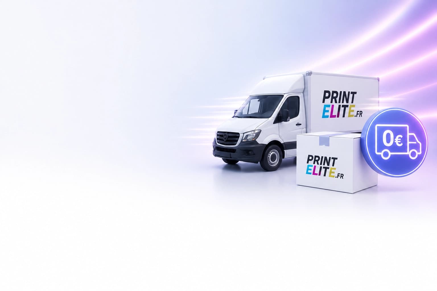Commande PrintElite prête à expédier