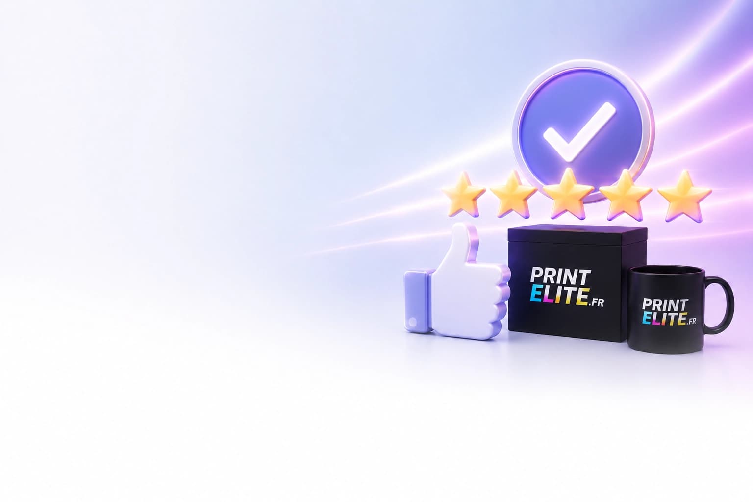 Client satisfait par une impression PrintElite
